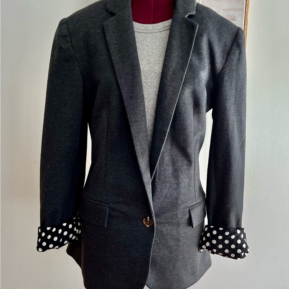 Anthropologie Cartonnier boyfriend blazer w/custom details